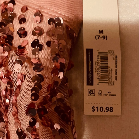 No Boundaries Sparkly Pink Top - Picture 4 of 4